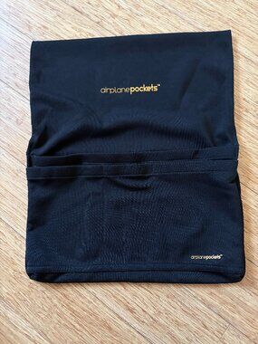 Airplane Pockets - Accessories - Plane Travel Essentials - Black